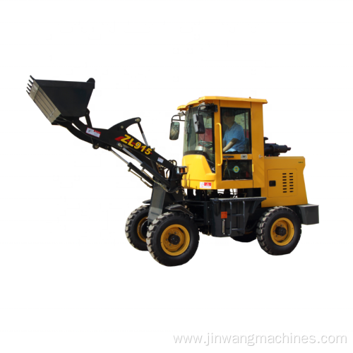 Front end loader with heavy loading capacity